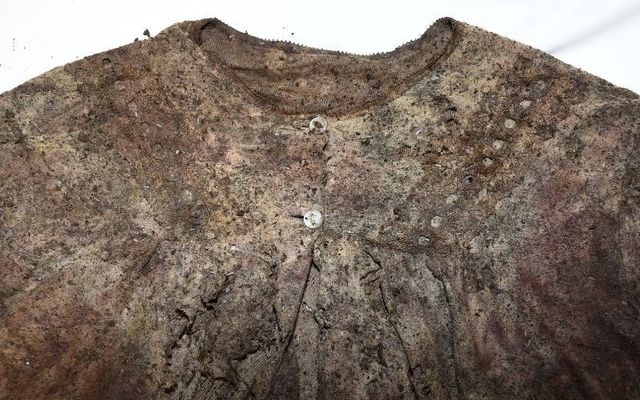 Gardaí hope that this nightdress found at the scene will help identify the remains. 