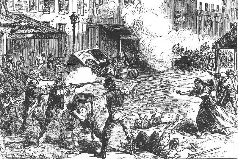 The debate over Irish immigrants and the US Draft Riots