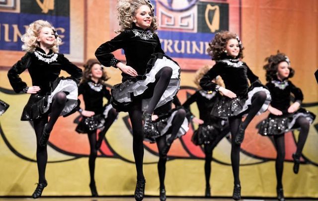 March 27, 2018: Irish dancers compete at CLRG\'s World Irish Dancing Championships in Glasgow, Scotland.