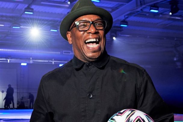 Former England international Ian Wright. 