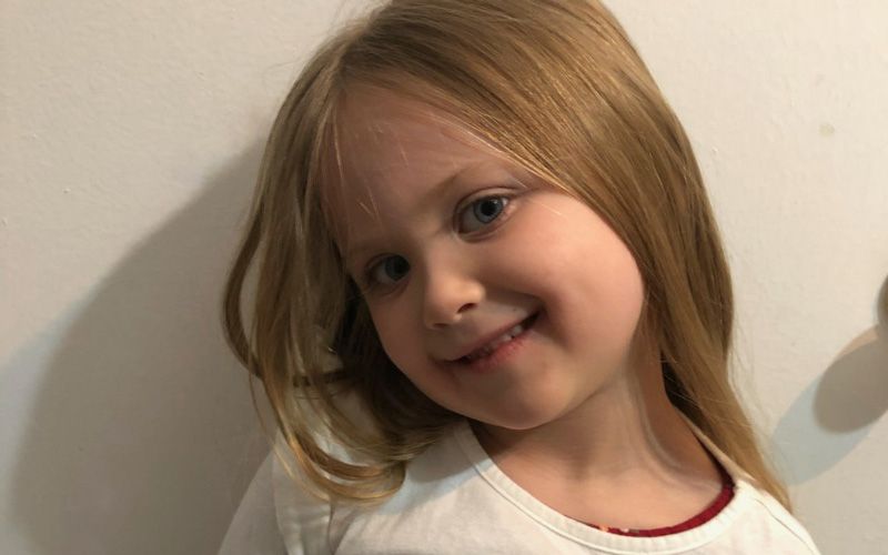 Canadian 5-year-old gets a serious haircut to raise funds for her Irish cousin