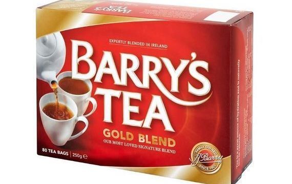 A box of Barry\'s Tea
