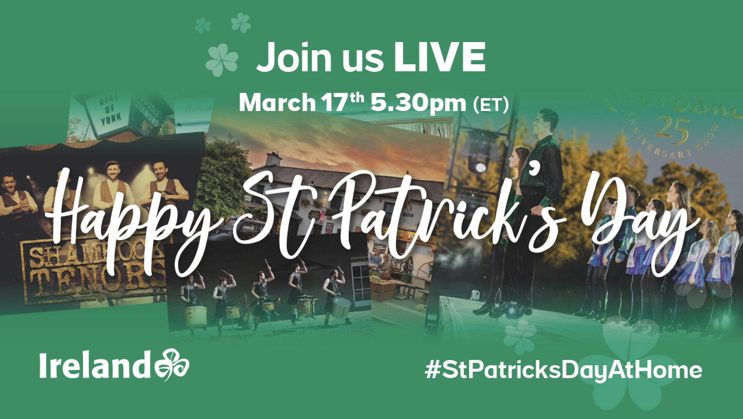 Everything you need to celebrate St Patrick's Day at Home