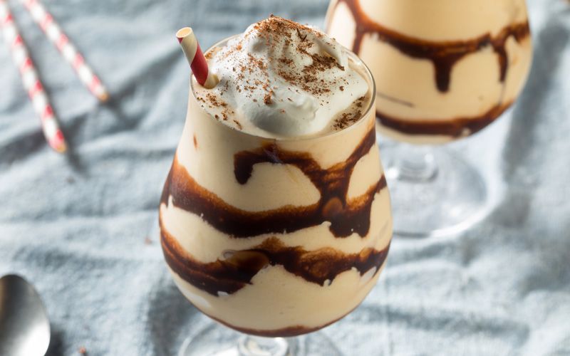 Happy summer! Celebrate with a whiskey, Baileys, ice cream frozen mudslide!