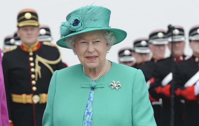 Queen Elizabeth II during her 2011 trip to Ireland.