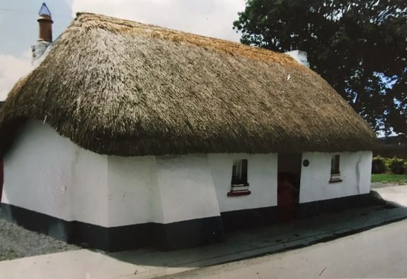 In its former glory Phil Barron\'s House, in Clogh, County Kilkenny.