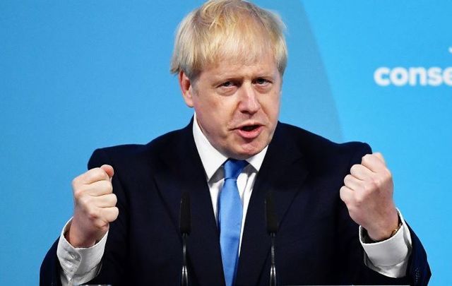 UK Prime Minister Boris Johnson.