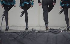 Flying feet! Irish dancer busks virtually to raise funds for his dance school