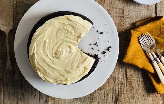 Delicious Guinness chocolate cake