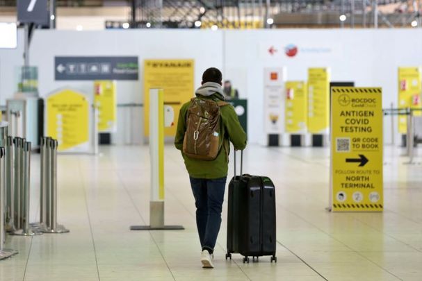 Scenes from Dublin Airport.