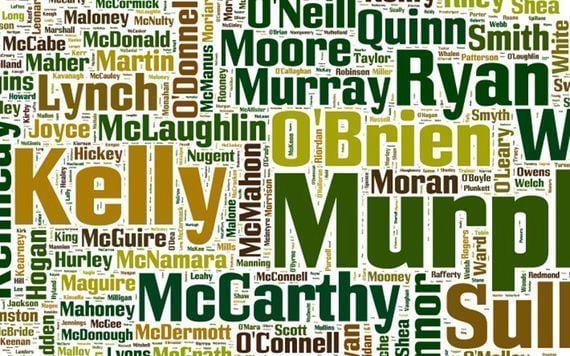 The apostrophe in Irish names tells a story technology is erasing