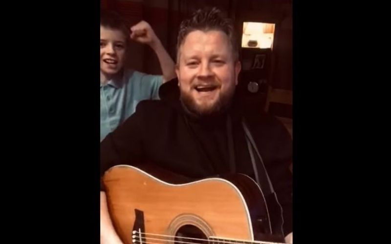 WATCH: Irish father and sons go viral with hilarious vaccination tune