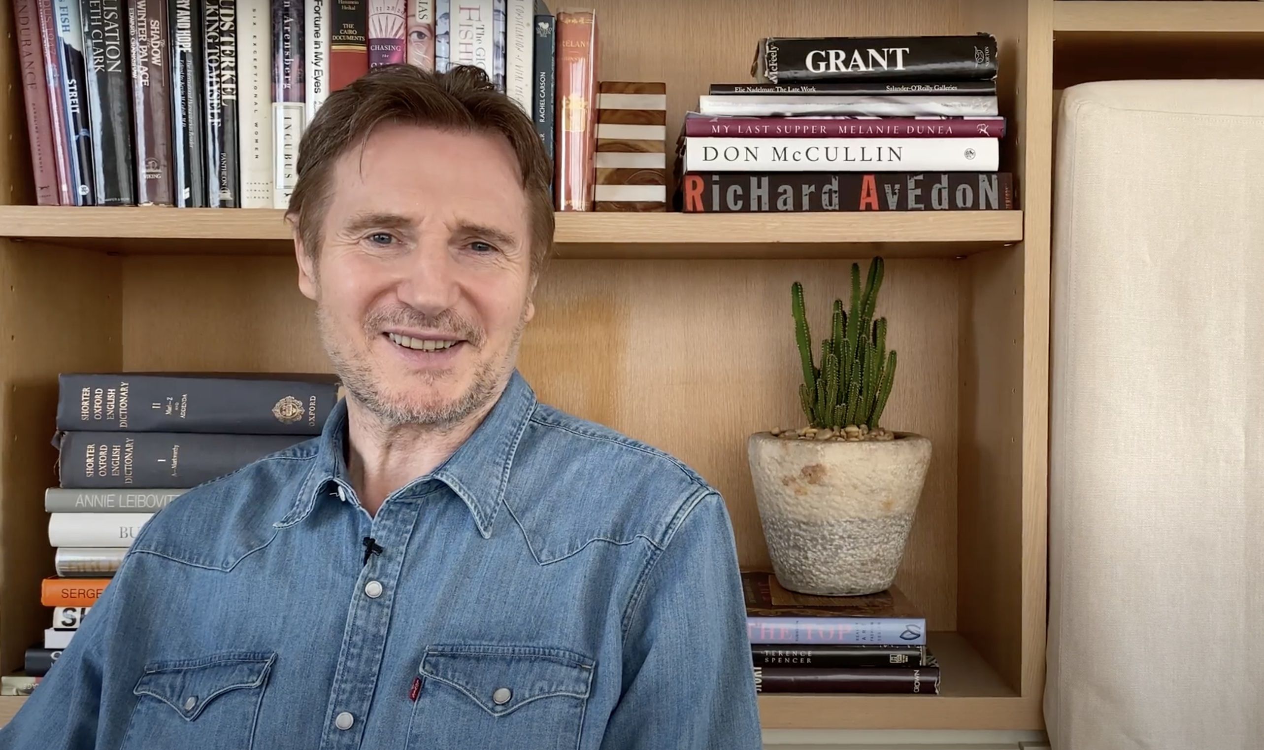 WATCH: Liam Neeson praises first Northern Ireland Catholic school to integrate