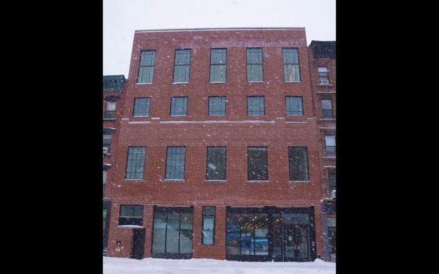 The front of the new Irish Arts Center.