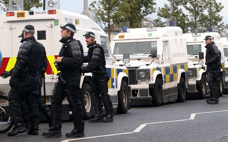 Police attacked with petrol bombs and bricks in loyalist Northern Irish communities