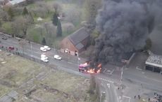 Loyalists petrol-bomb Belfast bus as violence continues in NI