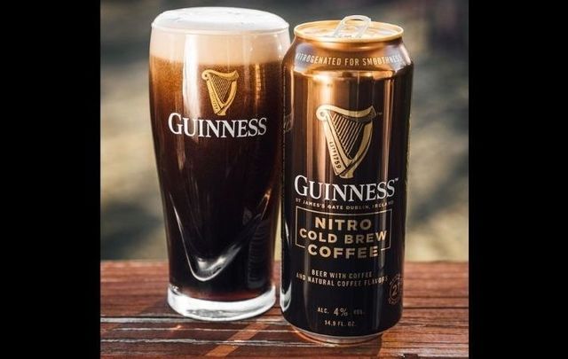 Brand new Guinness Nitro Cold Brew Coffee Beer