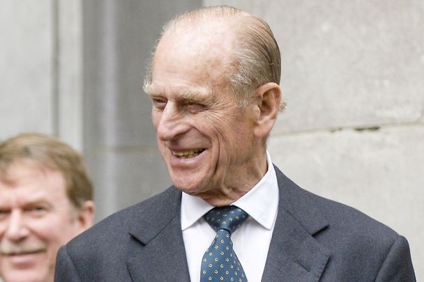 April 26, 2006: Prince Phillip, The Duke of Edinburgh, at the National Concert Hall in Dublin after they jointly presenting with President Mary McAleese 91 Gaisce Gold Awards to 91 young adults.