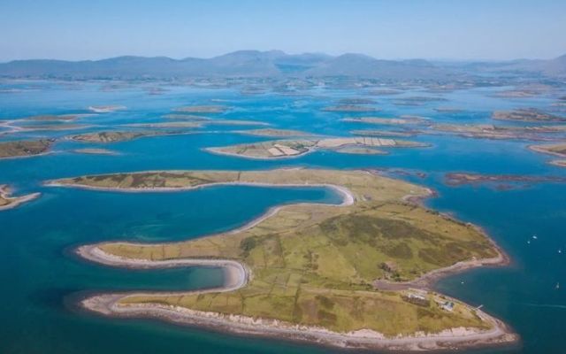 Collanmore Island Lodge offers breathtaking views of Clew Bay. 