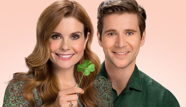 JoAnna Garcia Swisher and Allen Leech star in Hallmark Channel\'s \"As Luck Would Have It.\"