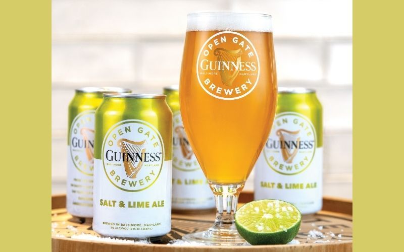Enjoy the end of summer with Guinness Baltimore-brewed Salt & Lime Ale