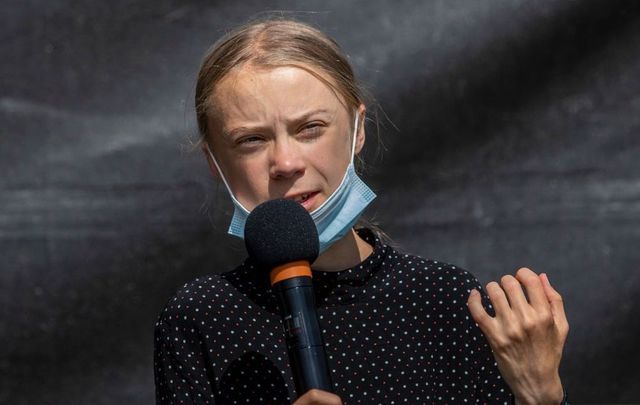 Swedish climate activist Greta Thunberg.