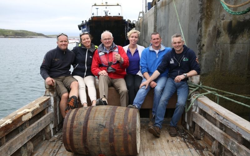New Irish whiskey is the first to be matured at sea