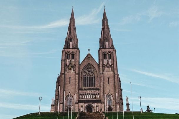 Saint Patrick\'s Cathedral in Armagh, Northern Ireland.