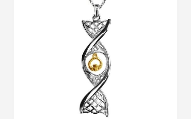 You could win a beautiful Claddagh silver necklace with Celtic DNA Jewelry!