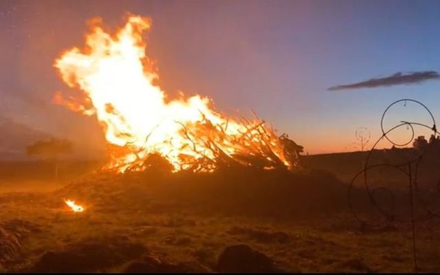 The Bealtaine Fire Festival in County Westmeath