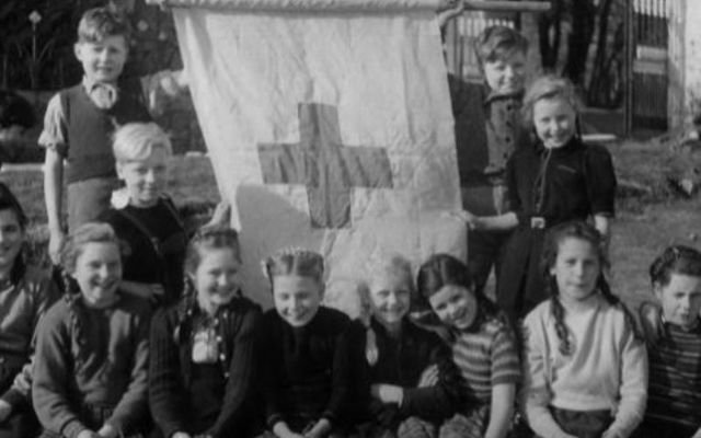 German refugees in Glencree shortly after the Second World War. 