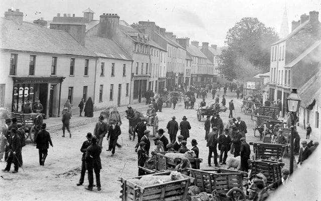 College Street, in Killarney, during Ireland\'s War of Independence.