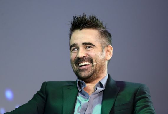 Irish actor Colin Farrell