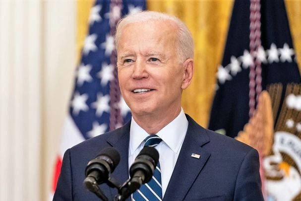 President Joe Biden pictured here on March 25, 2021.