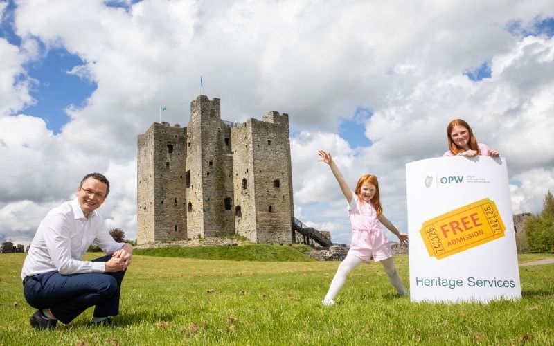 Free entry to Irish heritage sites for the rest of the year