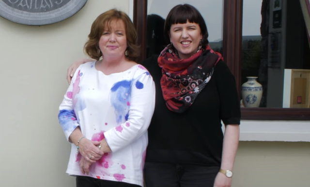 The wonderful mother and daughter behind Daly’s House in Doolin.