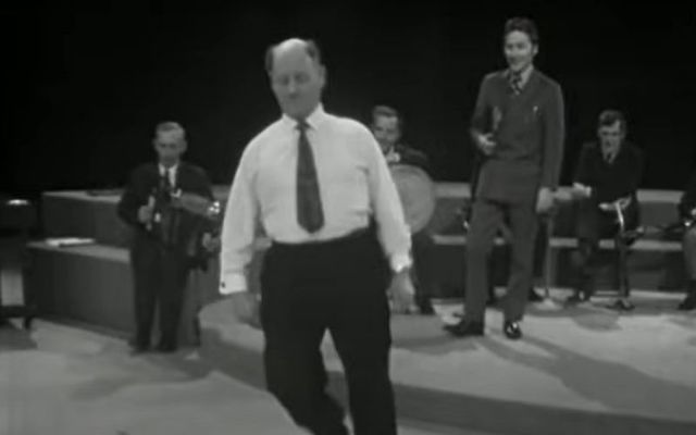 John Conneely performing his version of an Irish reel on the Late Late Show in 1972