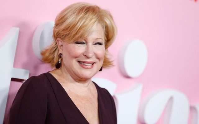 American singer Bette Midler 