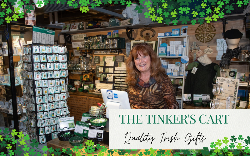 Bring the joy of Ireland to your front door with The Tinker's Cart