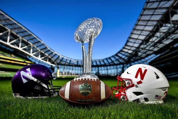 Northwestern and Nebraska college football to face off in Dublin
