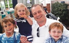 Husband of woman who smothered her three kids pays emotional tribute to his children