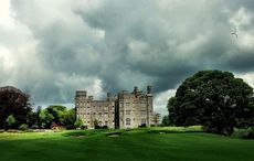 When nationalists burned down an Irish castle during IRA hunger strikes