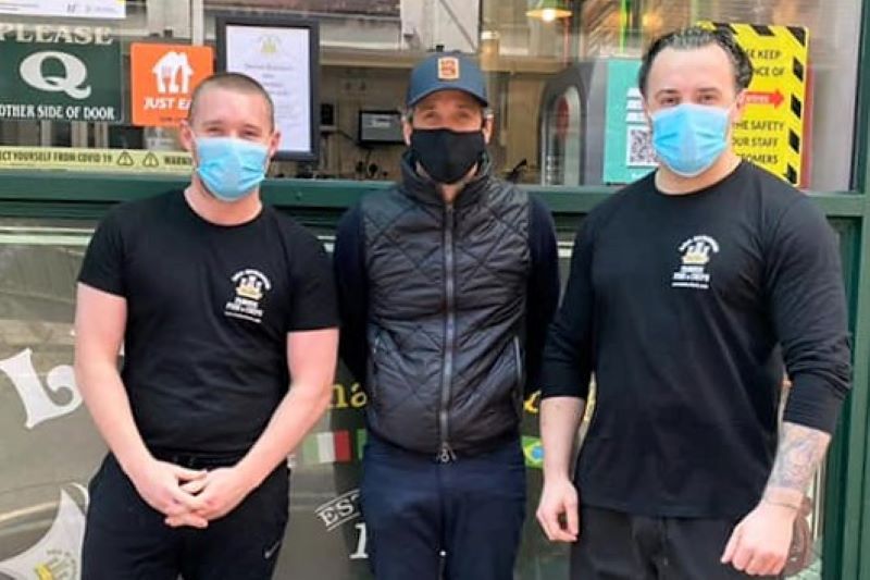 Patrick Dempsey’s high praise for Dublin's oldest chipper