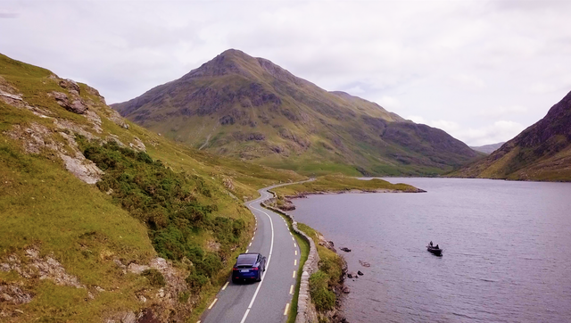 Doo Lough, a freshwater in southwest County Mayo on the Murrisk peninsula.