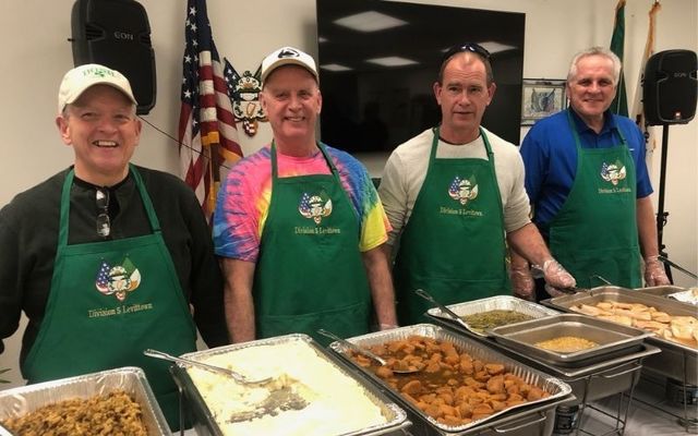 AOH\'S Food pantry HOPE 101 in Bucks County, PA in action