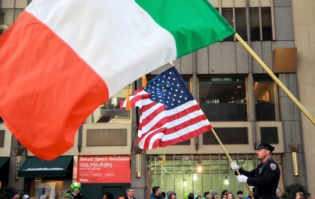 Scenes from the 2017 New York City St. Patrick\'s Day Parade.