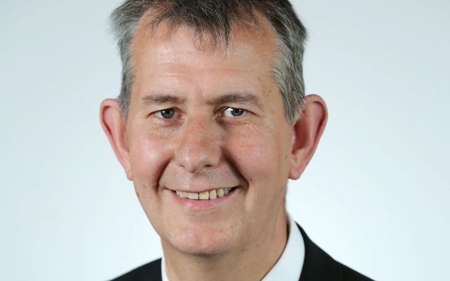 Edwin Poots, the new leader of the Democratic Unionist Party (DUP).
