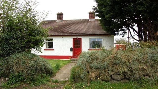 The red-doored cottage in County Louth