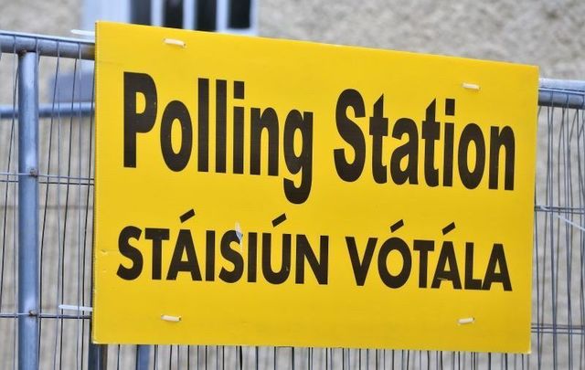 A polling station in Ireland in 2019. Should Irish citizens abroad be able to vote in Irish elections?