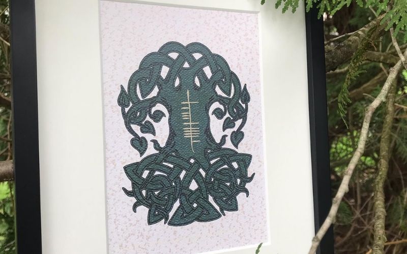 The history of Ogham: the Celtic tree connection
